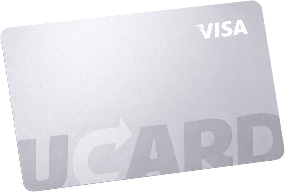 Пластиковая карта VISA PLATINUM